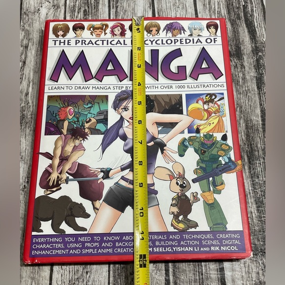 The Practical Encyclopedia of Manga How to Draw Manga book artist guide - Picture 2 of 12